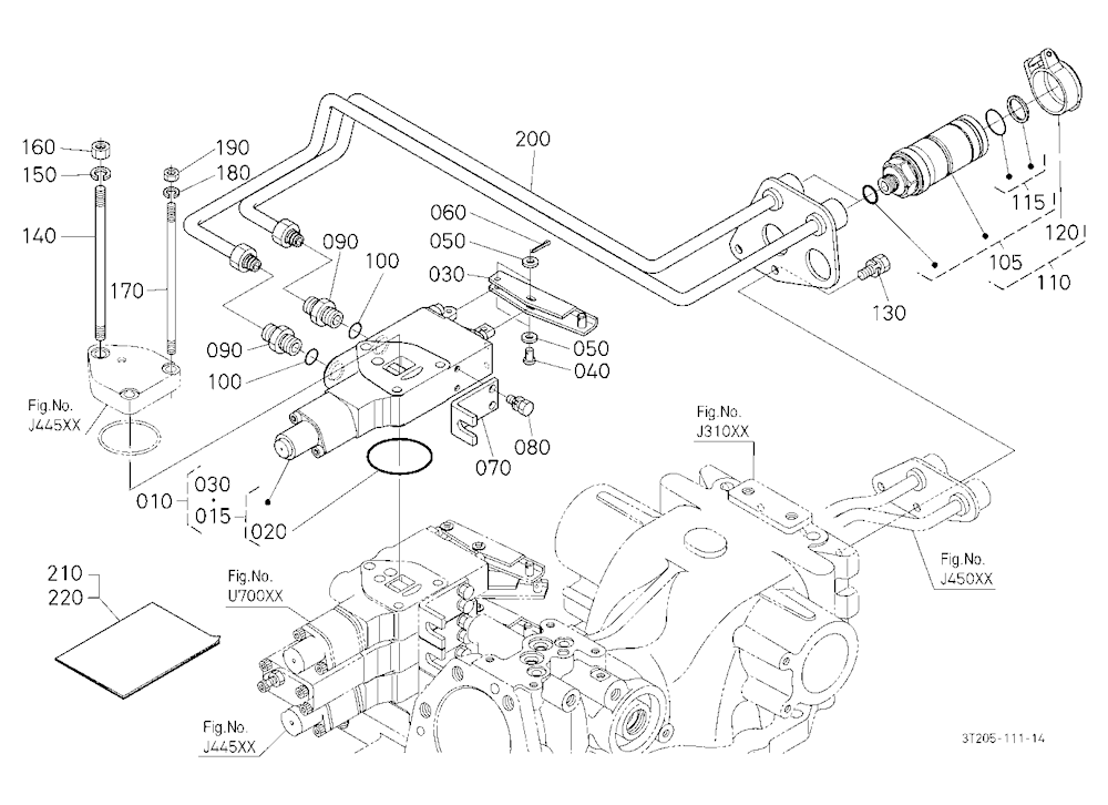 Auxiliary Control Valve Kit (Fd) (4Th) [Option]