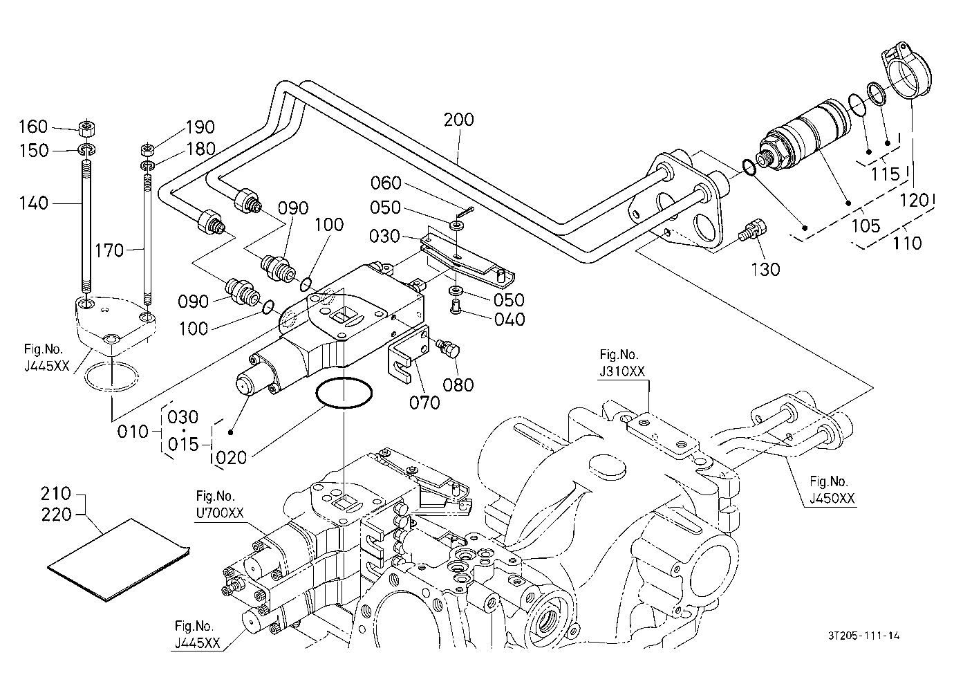 Auxiliary Control Valve Kit (Fd) (4Th) [Option]