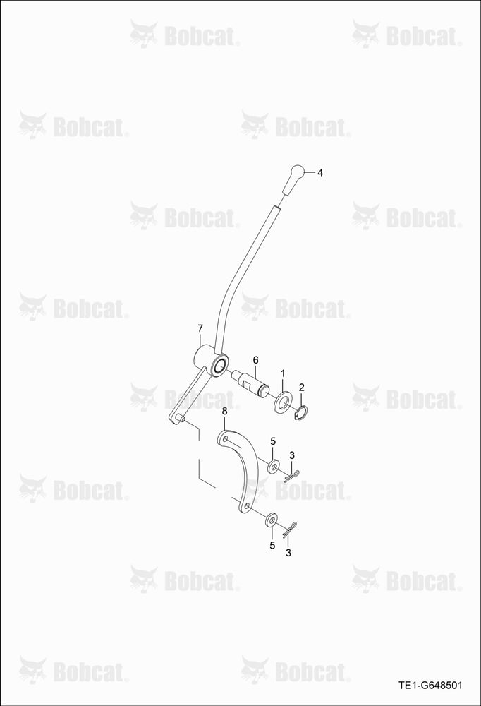 External Position Adjusting Lever Group