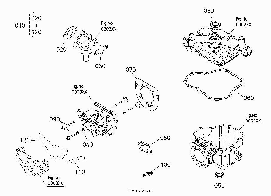 GASKET KIT [OPTION] (T1880A S.No.>=21103)