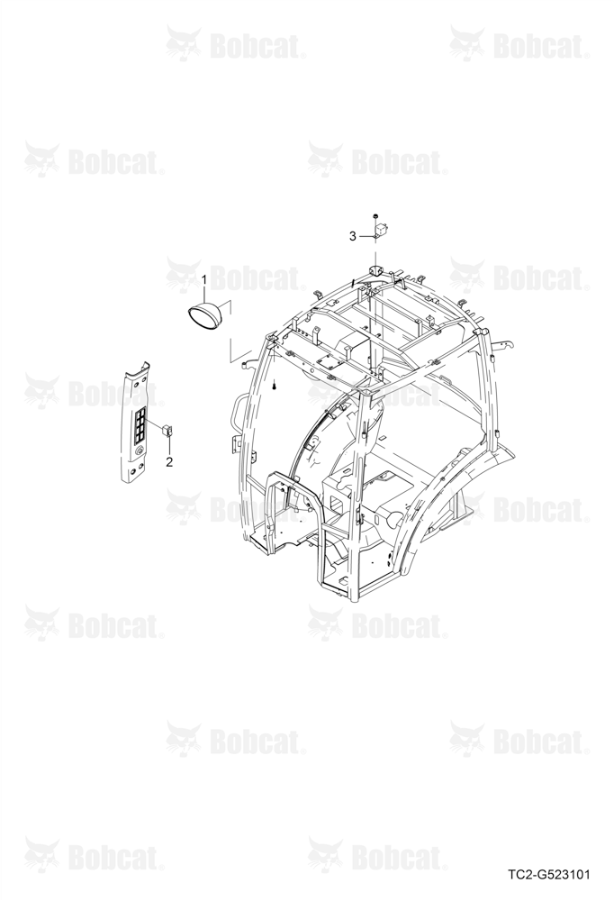 Front Working Lamp Group