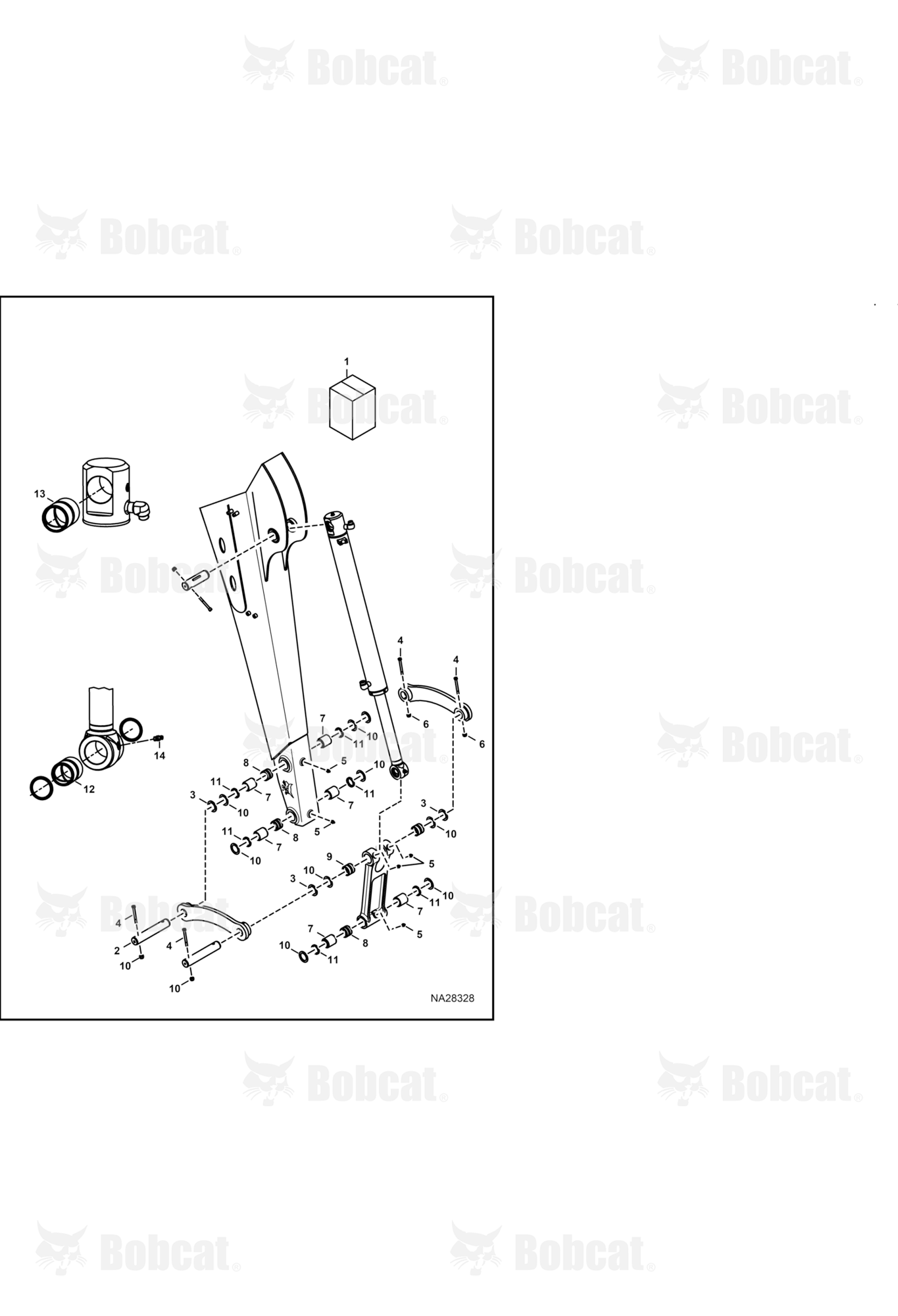 Maintanence Items (Arm Nose End Pin Bush Kit)