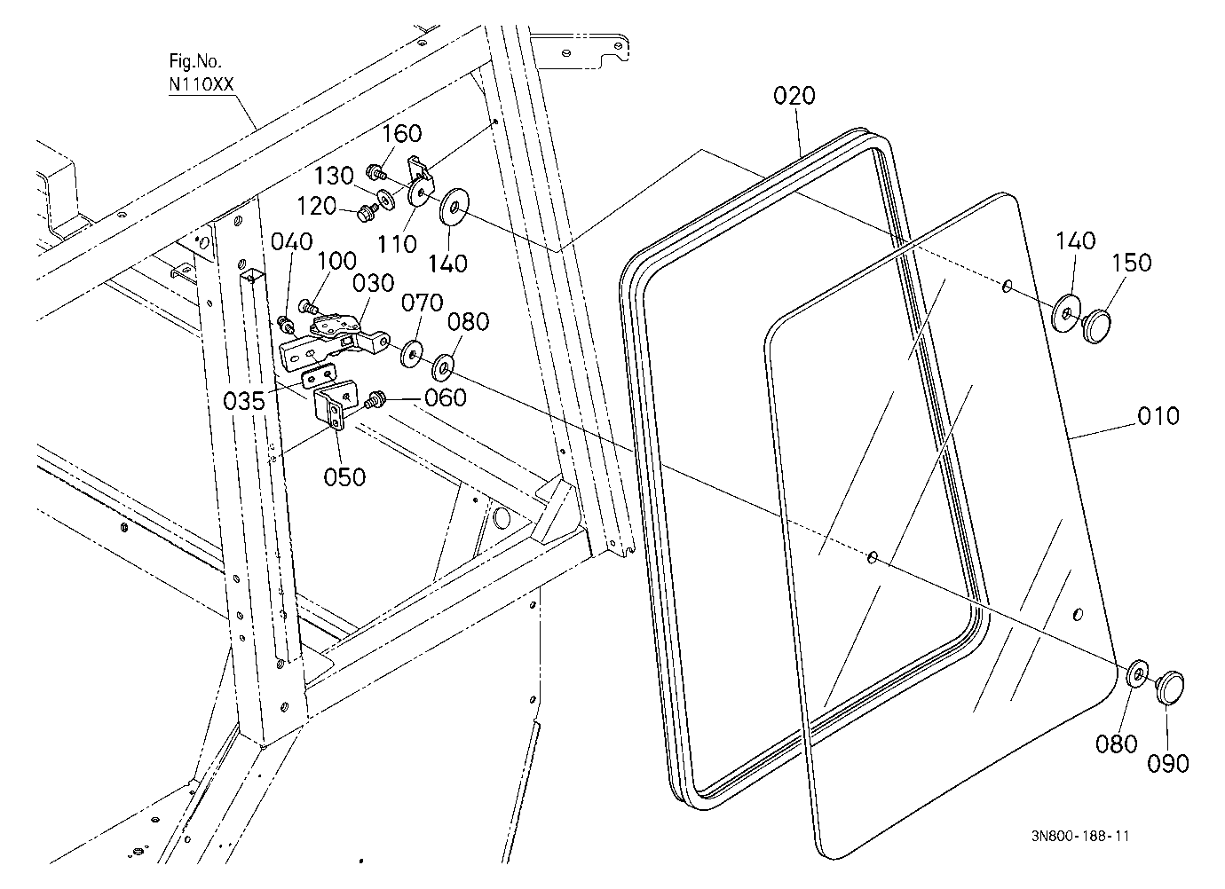 Side Window Lh
