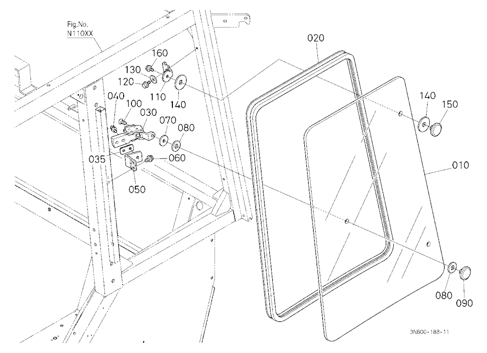 Side Window Lh