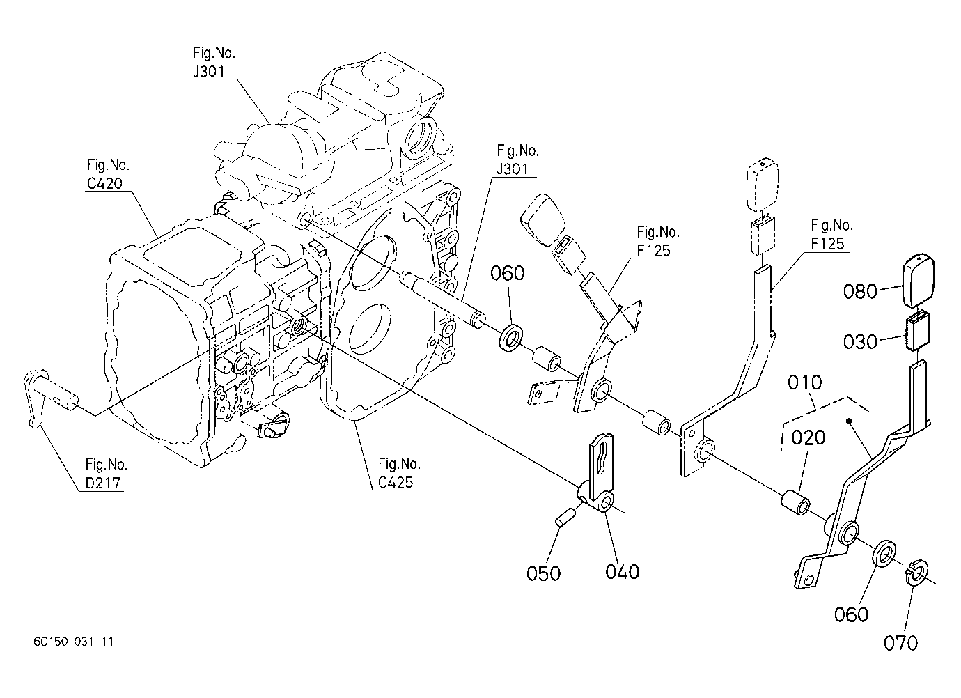 Range Gear Shift Lever