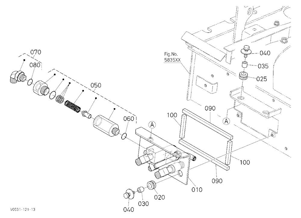 Fan Motor Joint [Hydraulic Hitch]