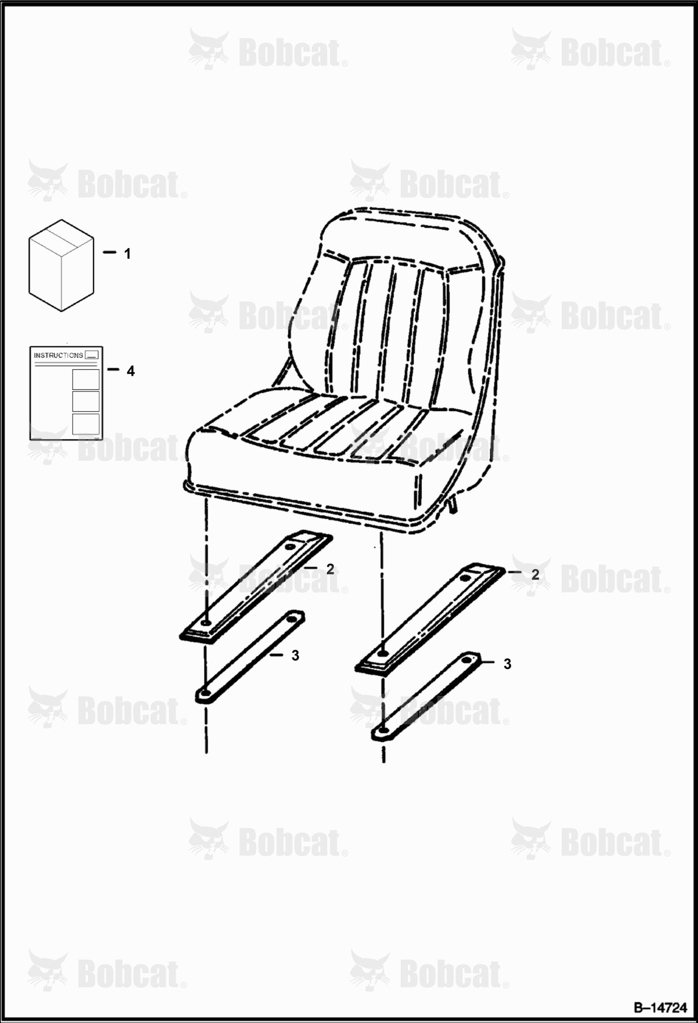 Seat Rail Cover Kit