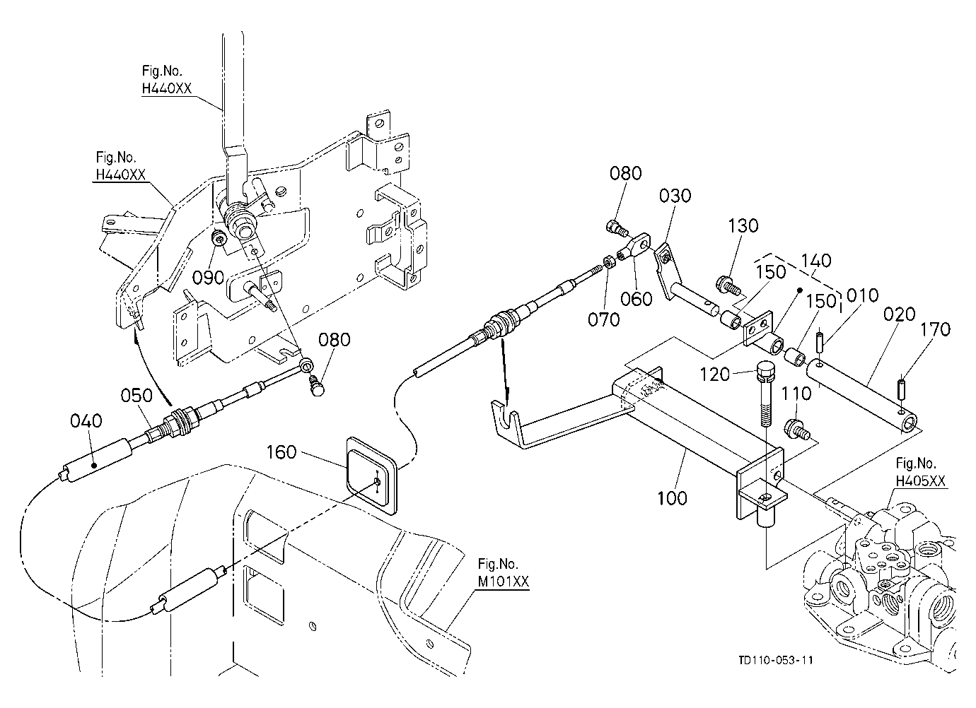 Position And Draft Control Link