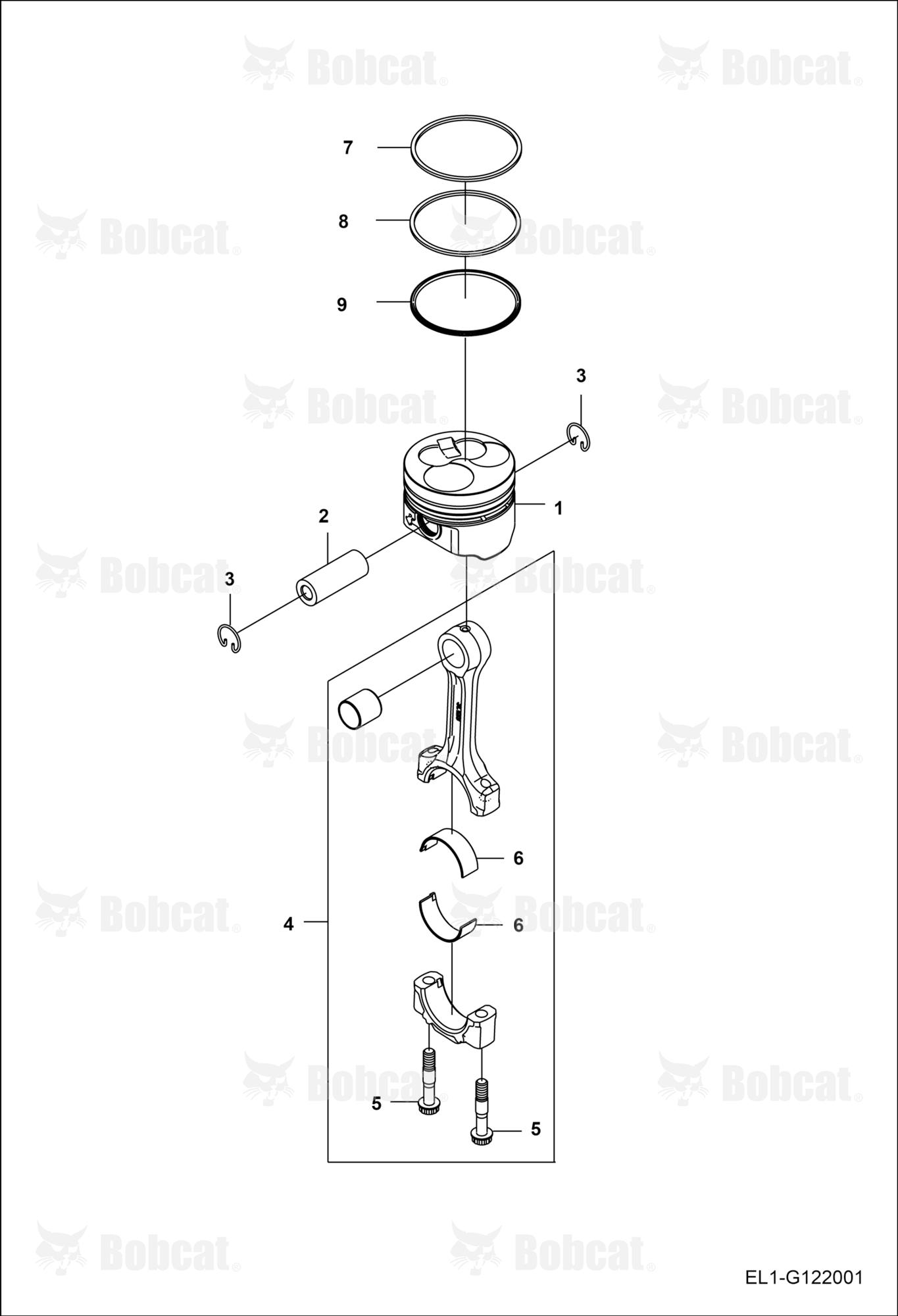 Piston Connecting Rod Group