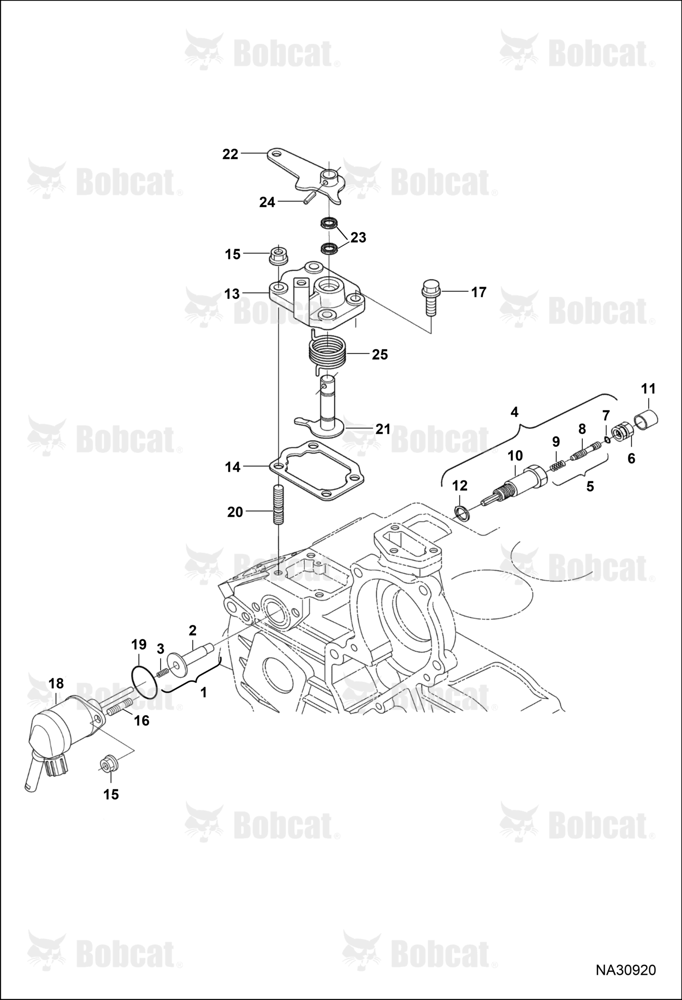 Engine Stop Lever