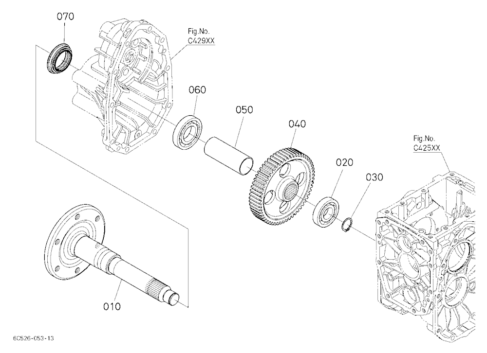 Rear Axle Rh