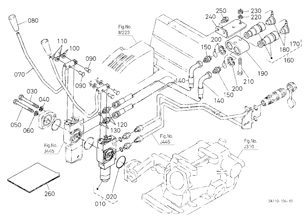 Auxiliary Control Valve Kit (Fd) [Option]