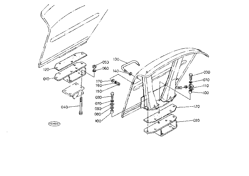 Fender Bracket [Except Mudder]