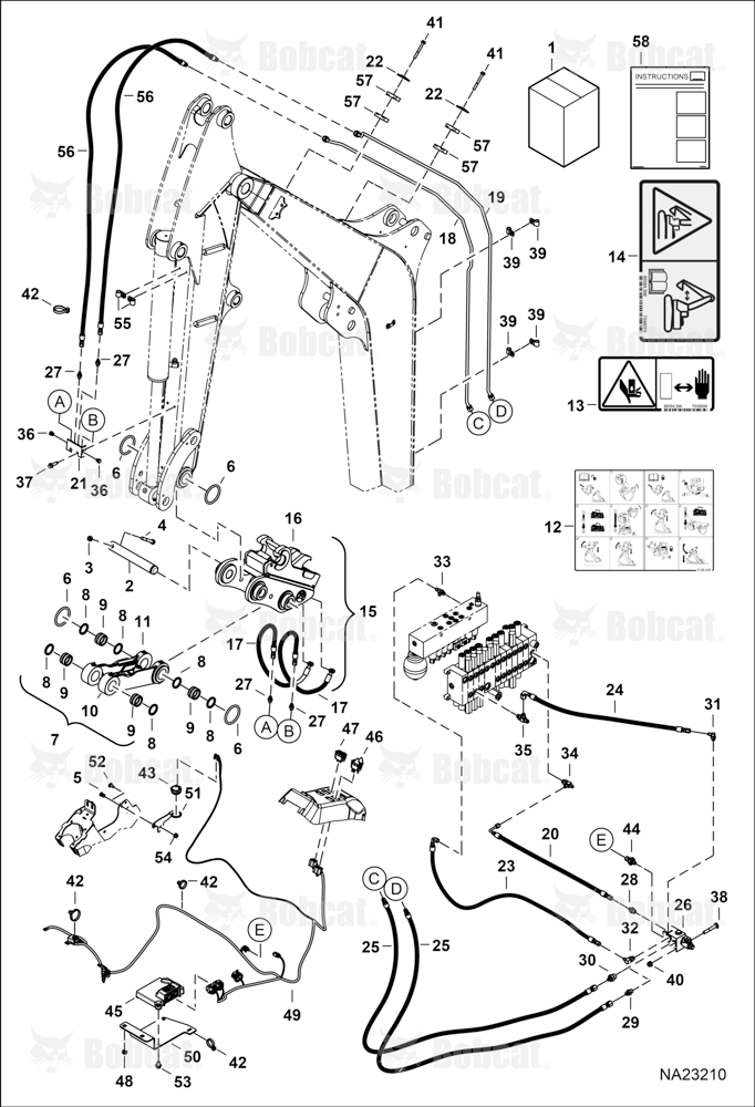 Pin Grabber Quick Coupler Kit