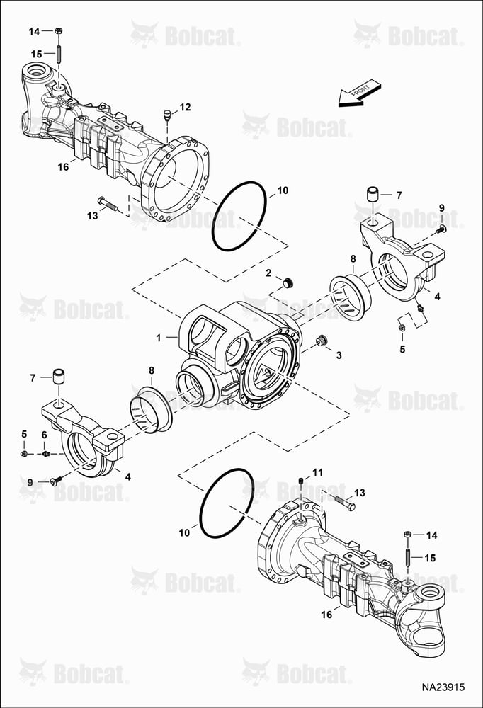 Rear Axle (Housing)