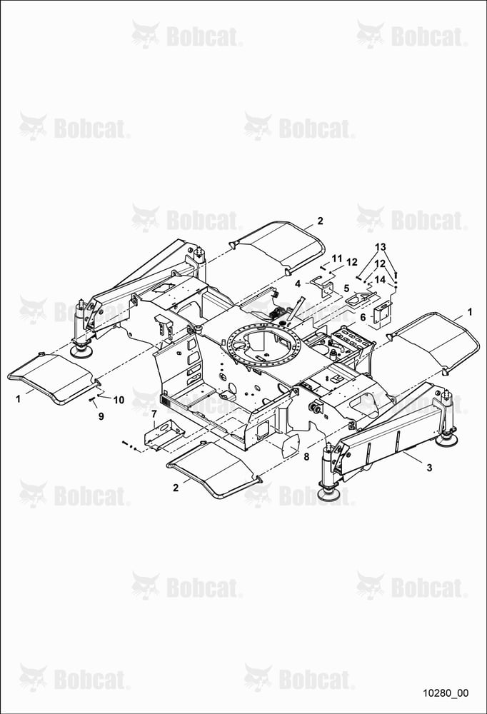Chassis With Cover and Supports - 1
