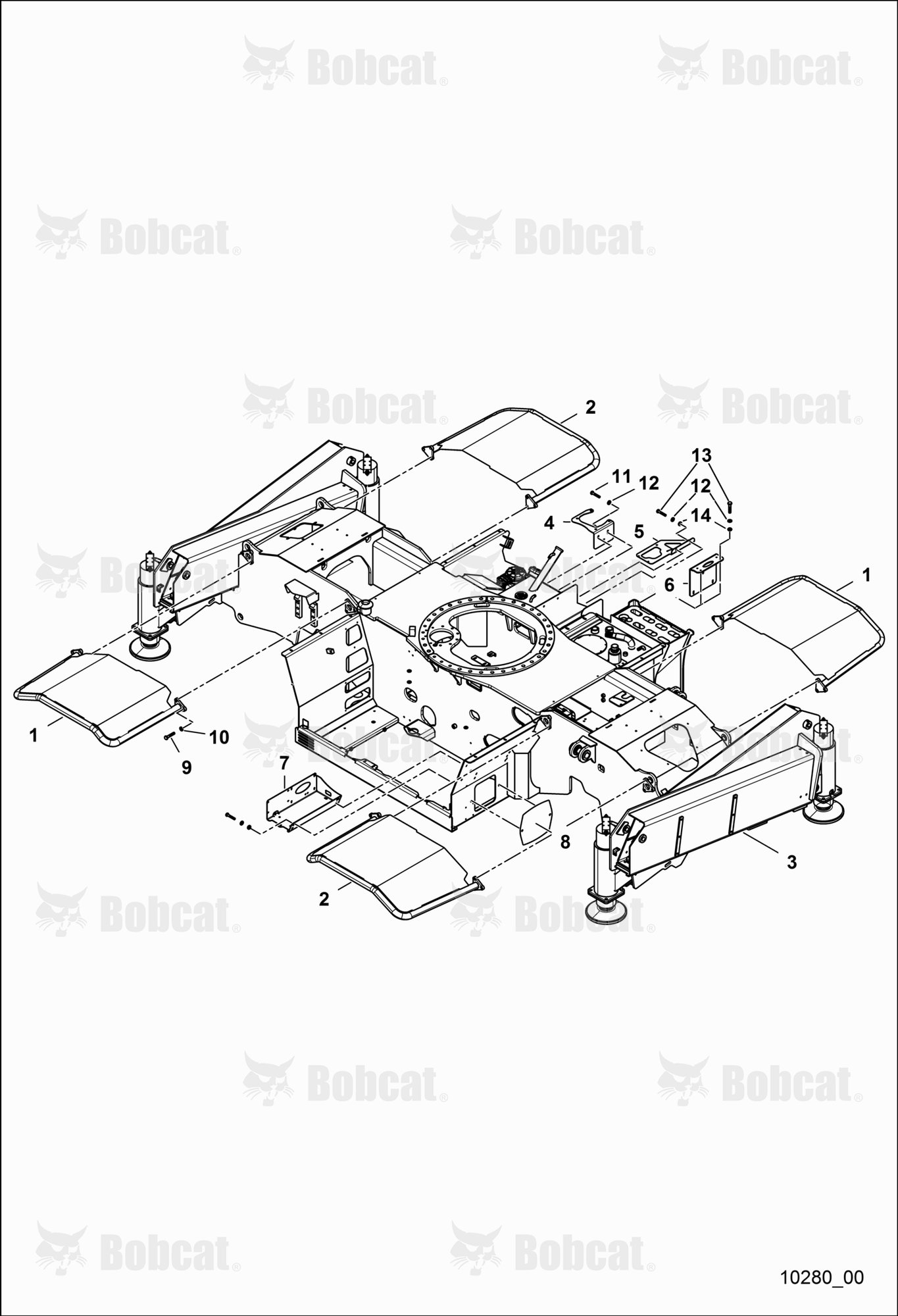 Chassis With Cover and Supports - 1