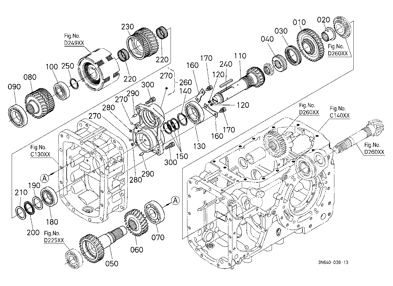 Range Gear Shaft
