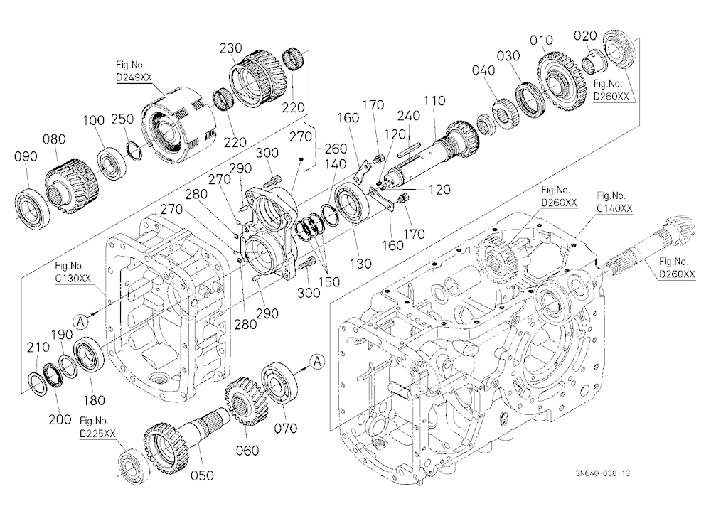 Range Gear Shaft