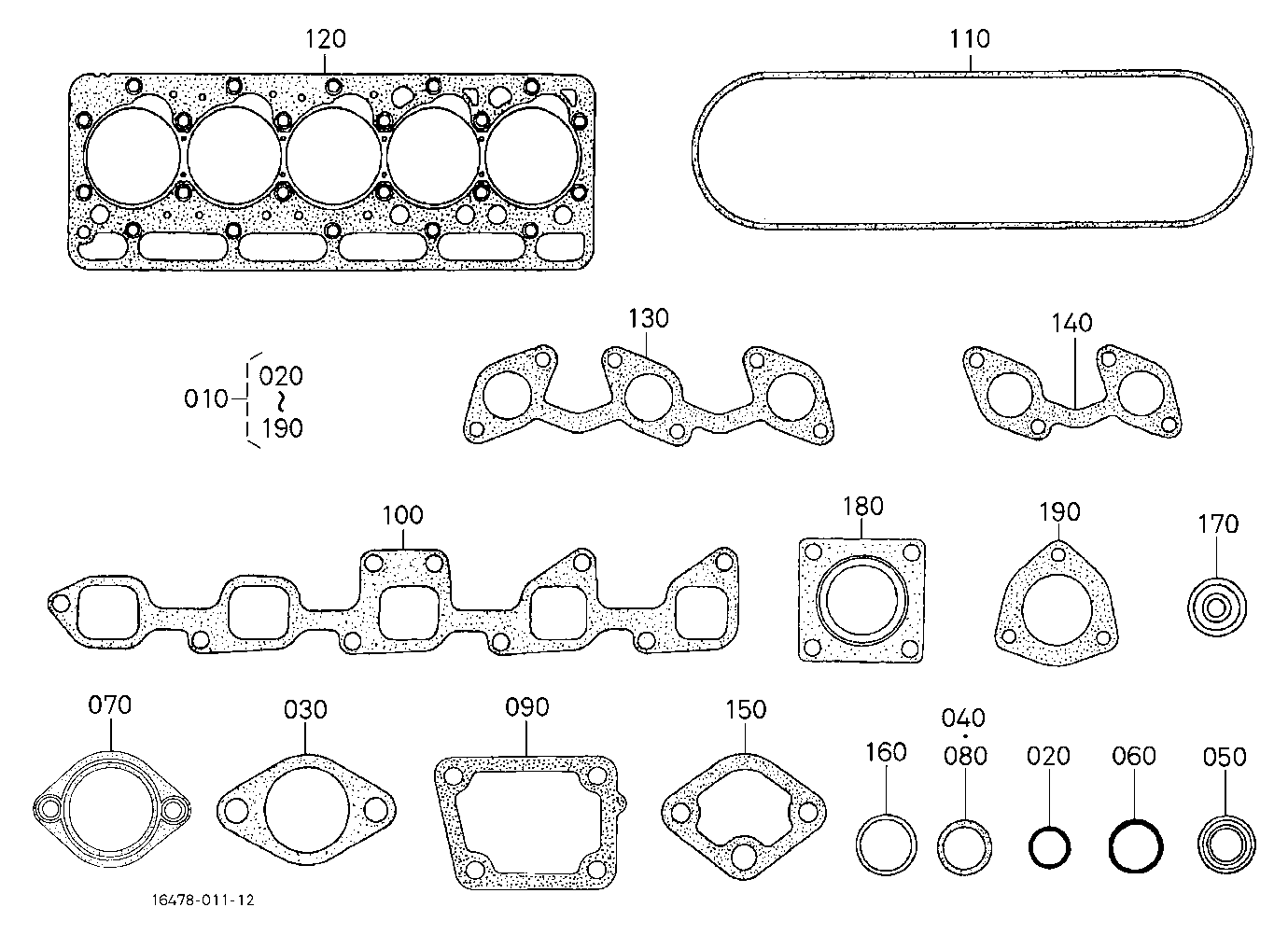 Upper Gasket Kit