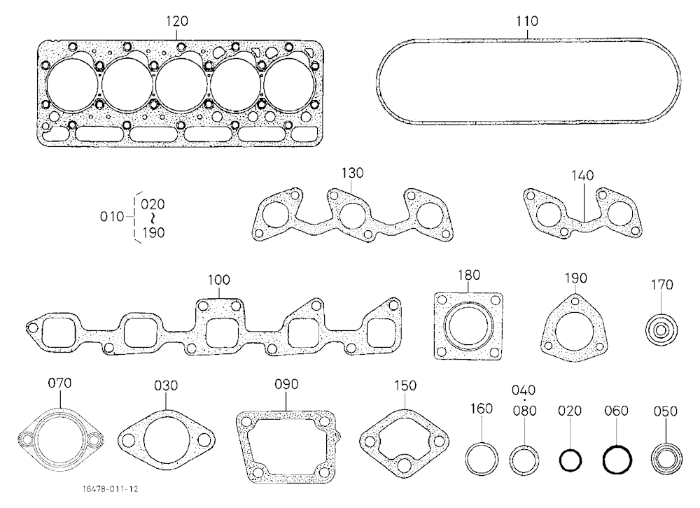 Upper Gasket Kit