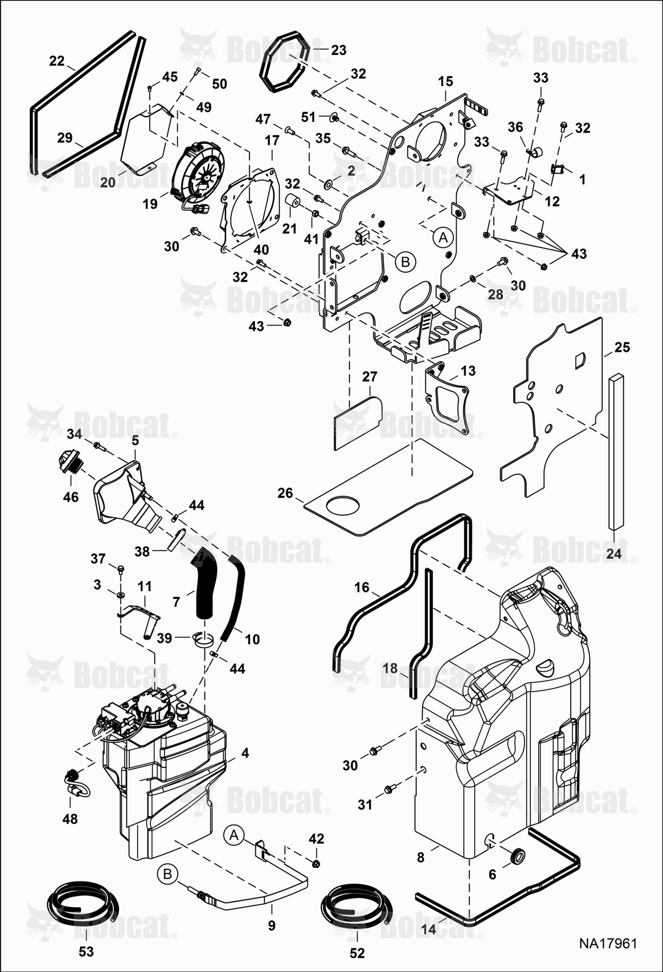 Engine & Attaching Parts (SCR System) (Housing)