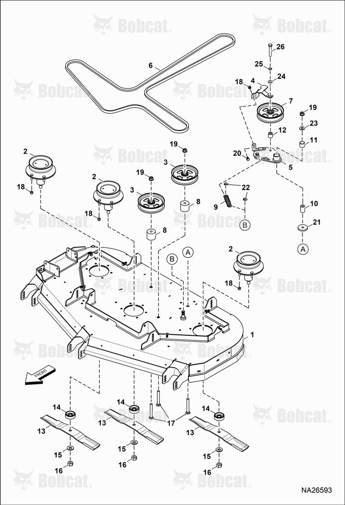 BELTS, Pulleys & Blades