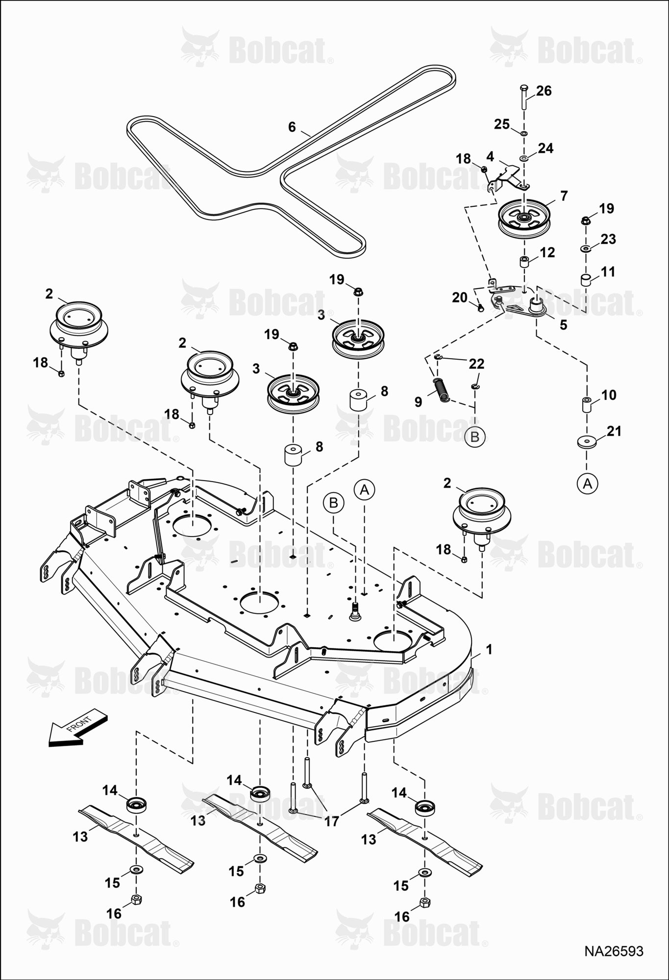 BELTS, Pulleys & Blades