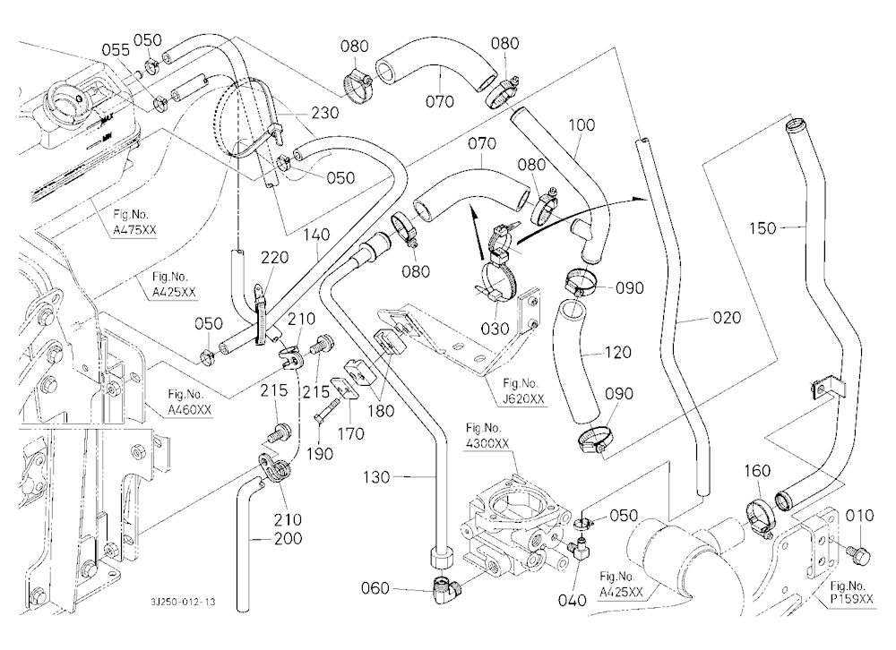 Reserve Tank Hose [W/O Air Compressor] [Old]