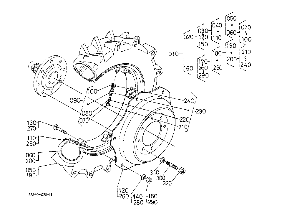 Front Wheel (13.6-24Fl) [Au]