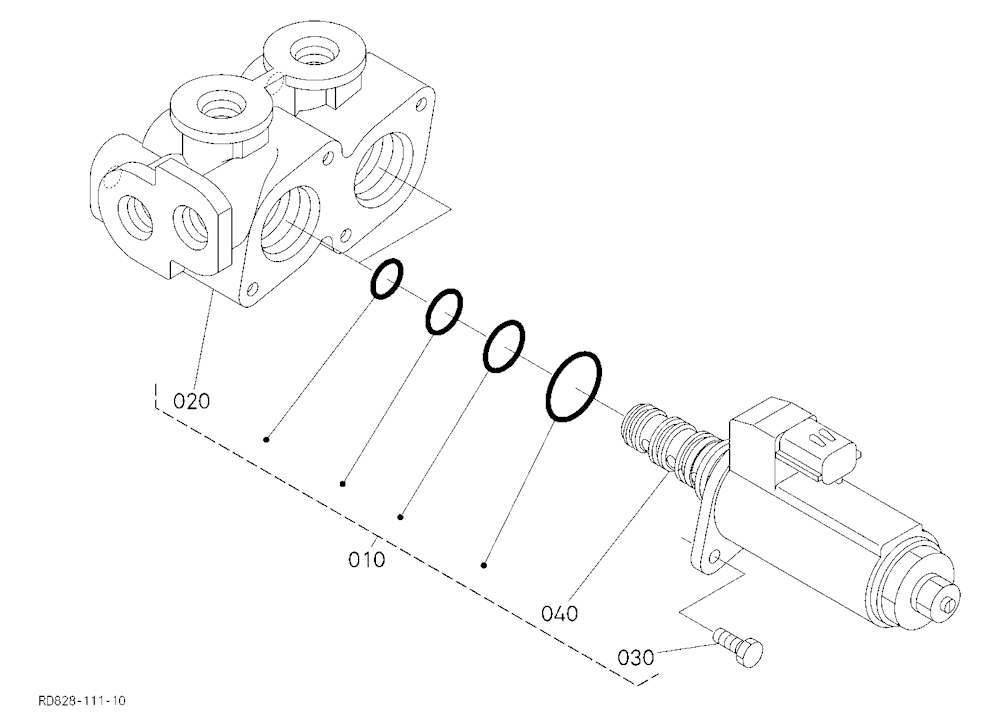 Magnetic Valve (S/P 1) [Component Parts]