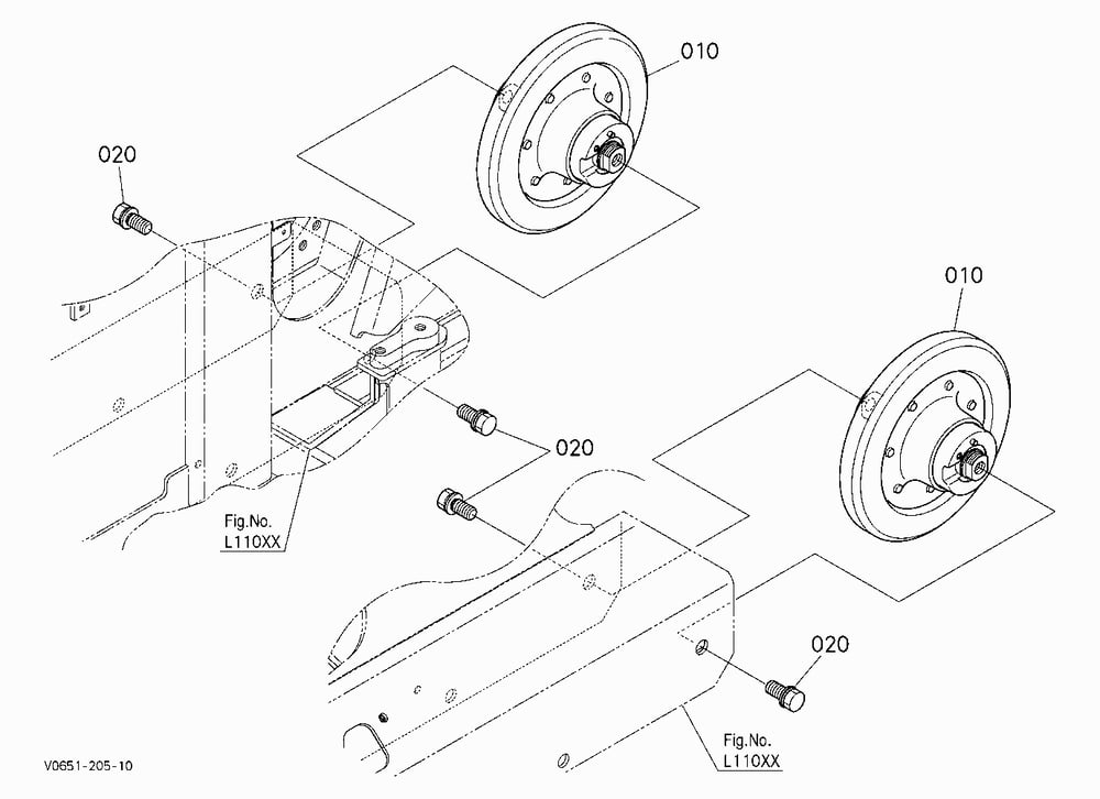 IDLER (REAR)