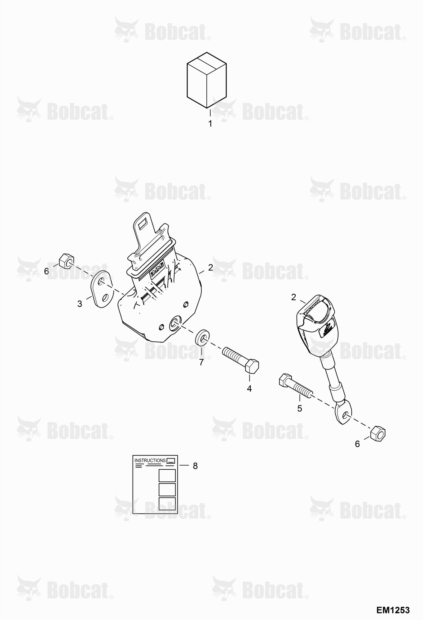 Seat Belt Kit (3" Wide)