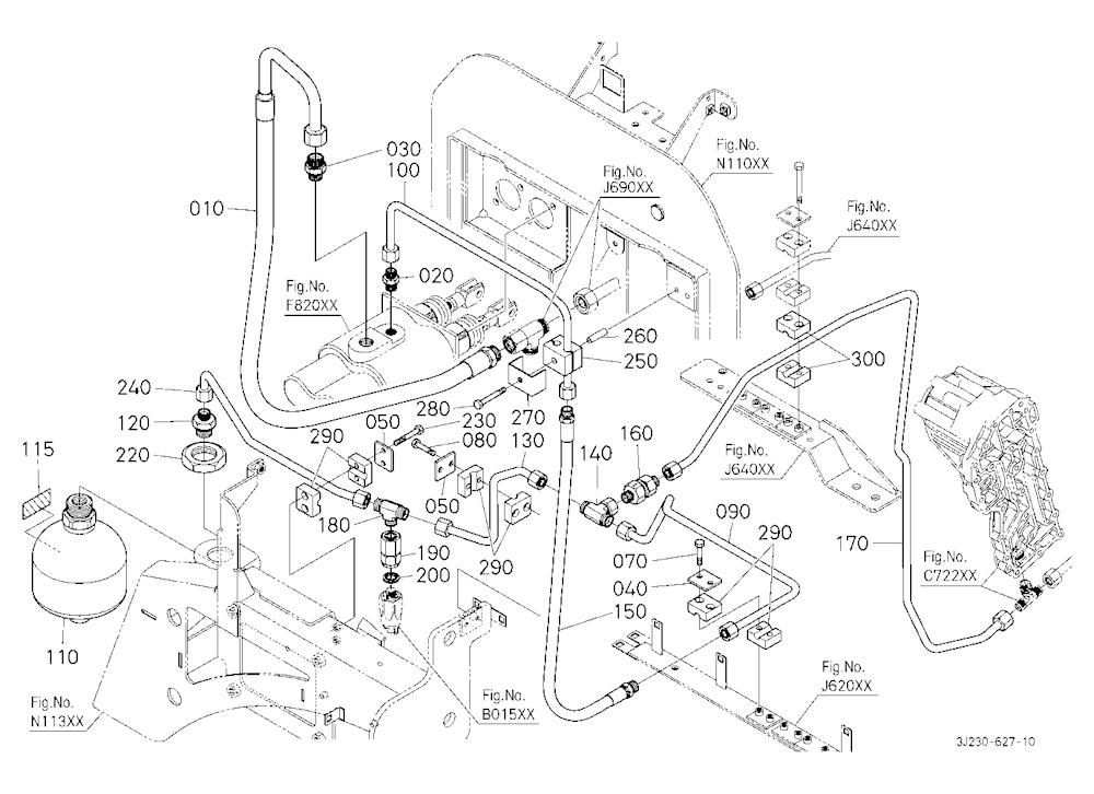 Brake Pipe 1 (Upper/Front)