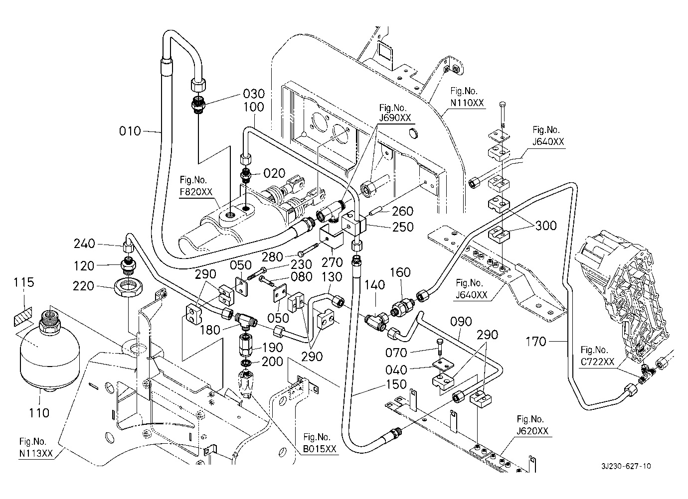 Brake Pipe 1 (Upper/Front)