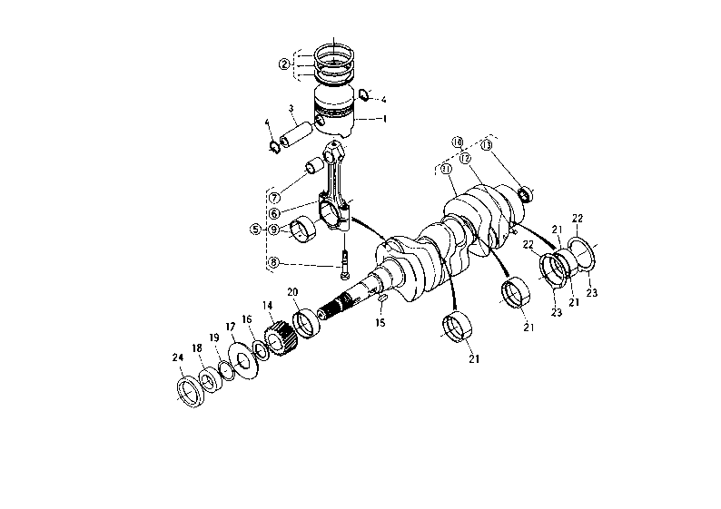 Piston Crankshaft
