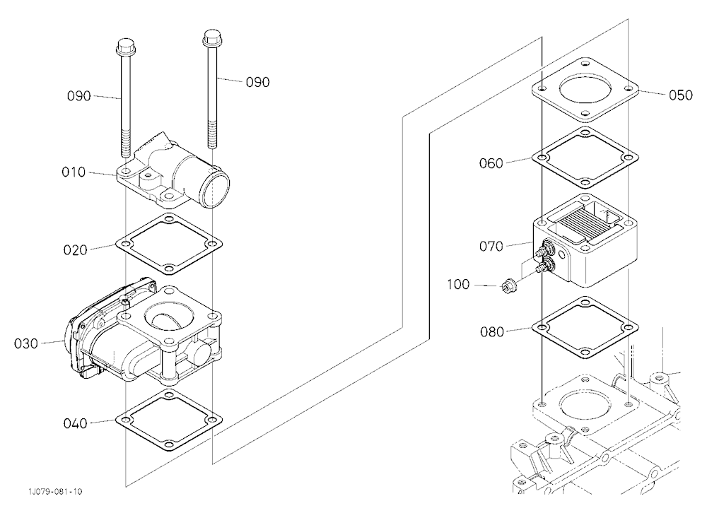 Air Cleaner Flange And Throttle Valve