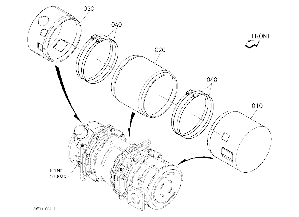 Diesel Particulate Filter Muffler Sponge