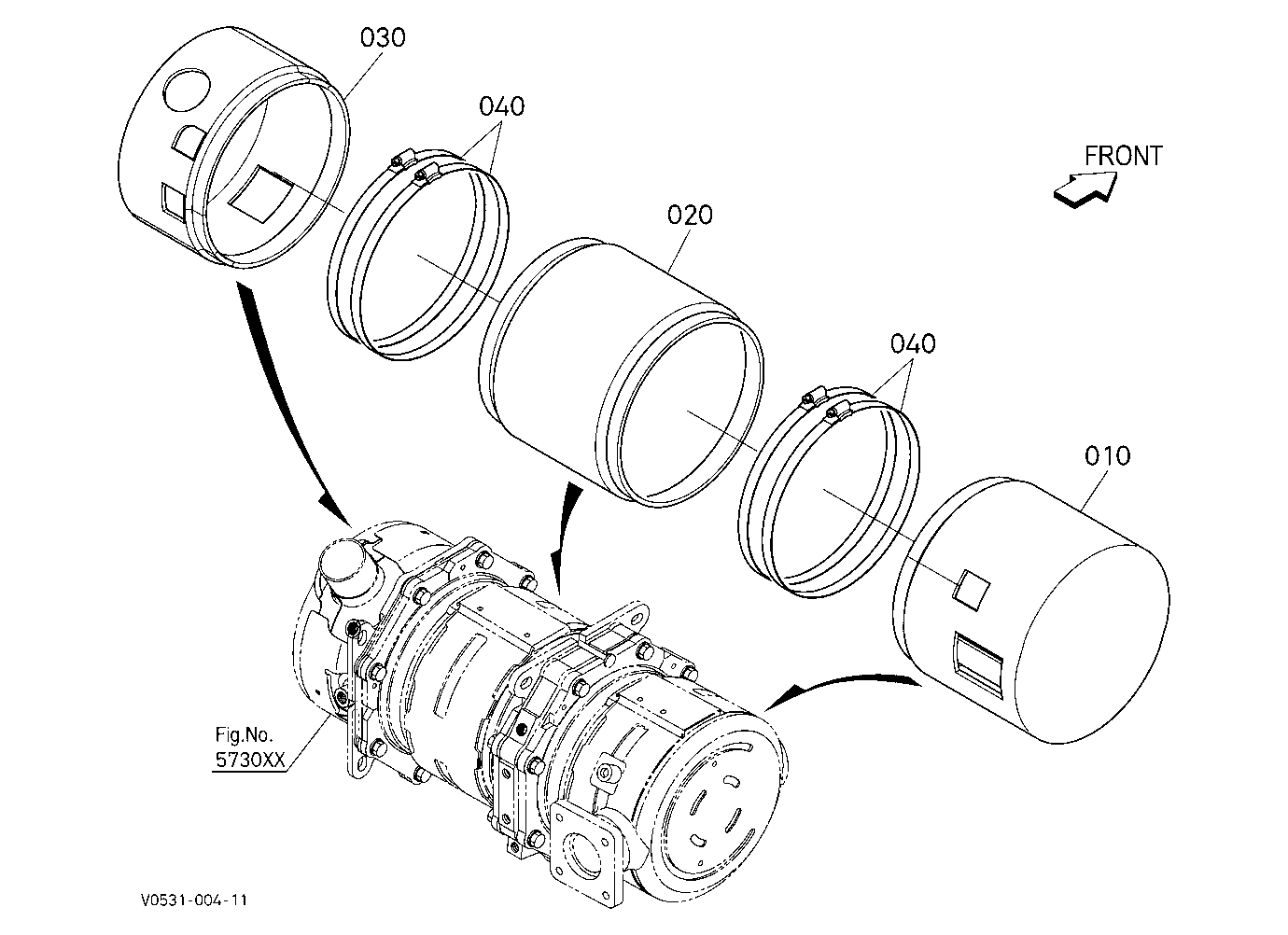 Diesel Particulate Filter Muffler Sponge