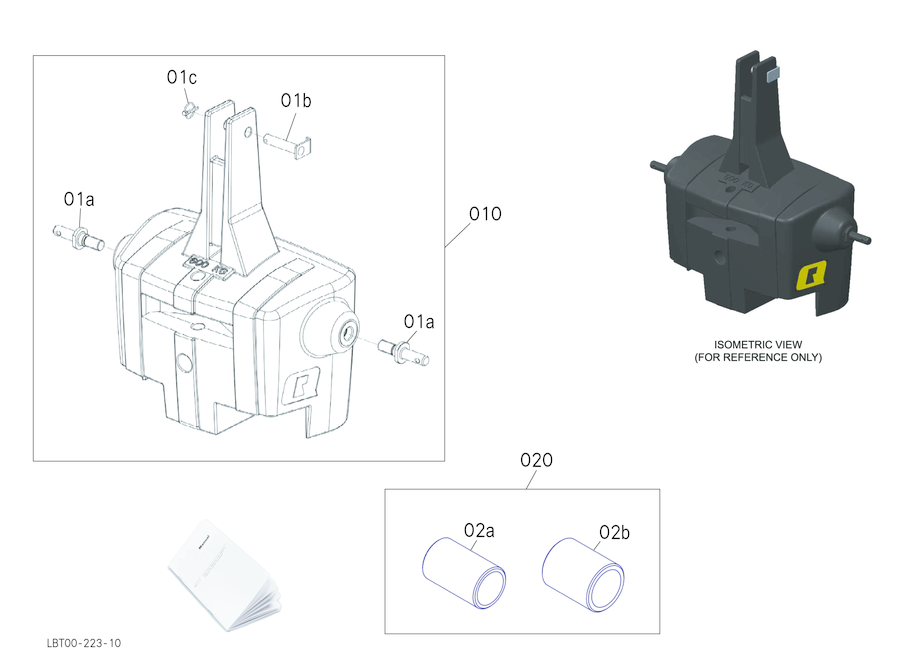 Dia Kit - Pickup Weight - Q-Bloq 600Kg