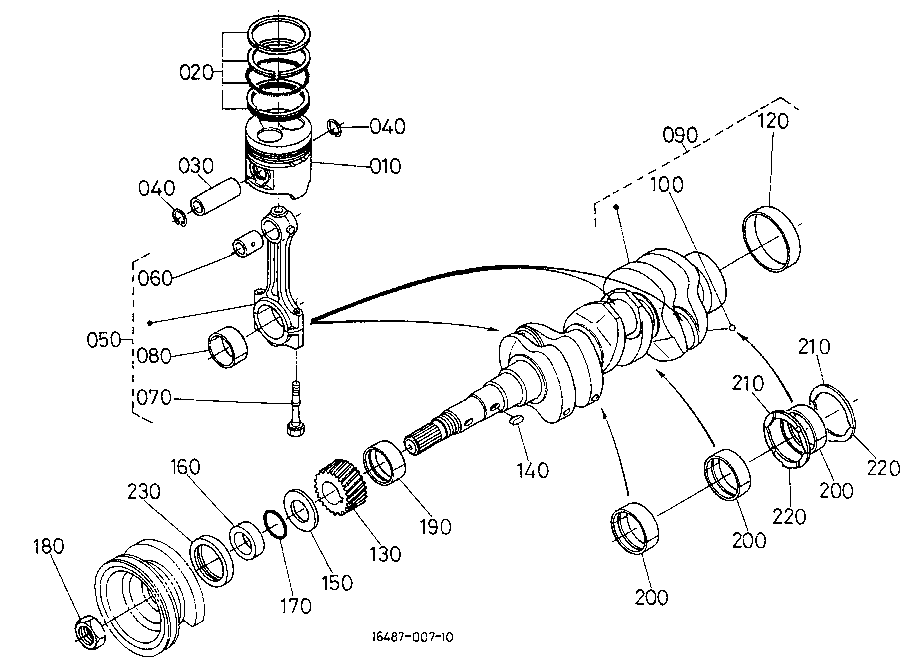 Piston/Carnkshaft