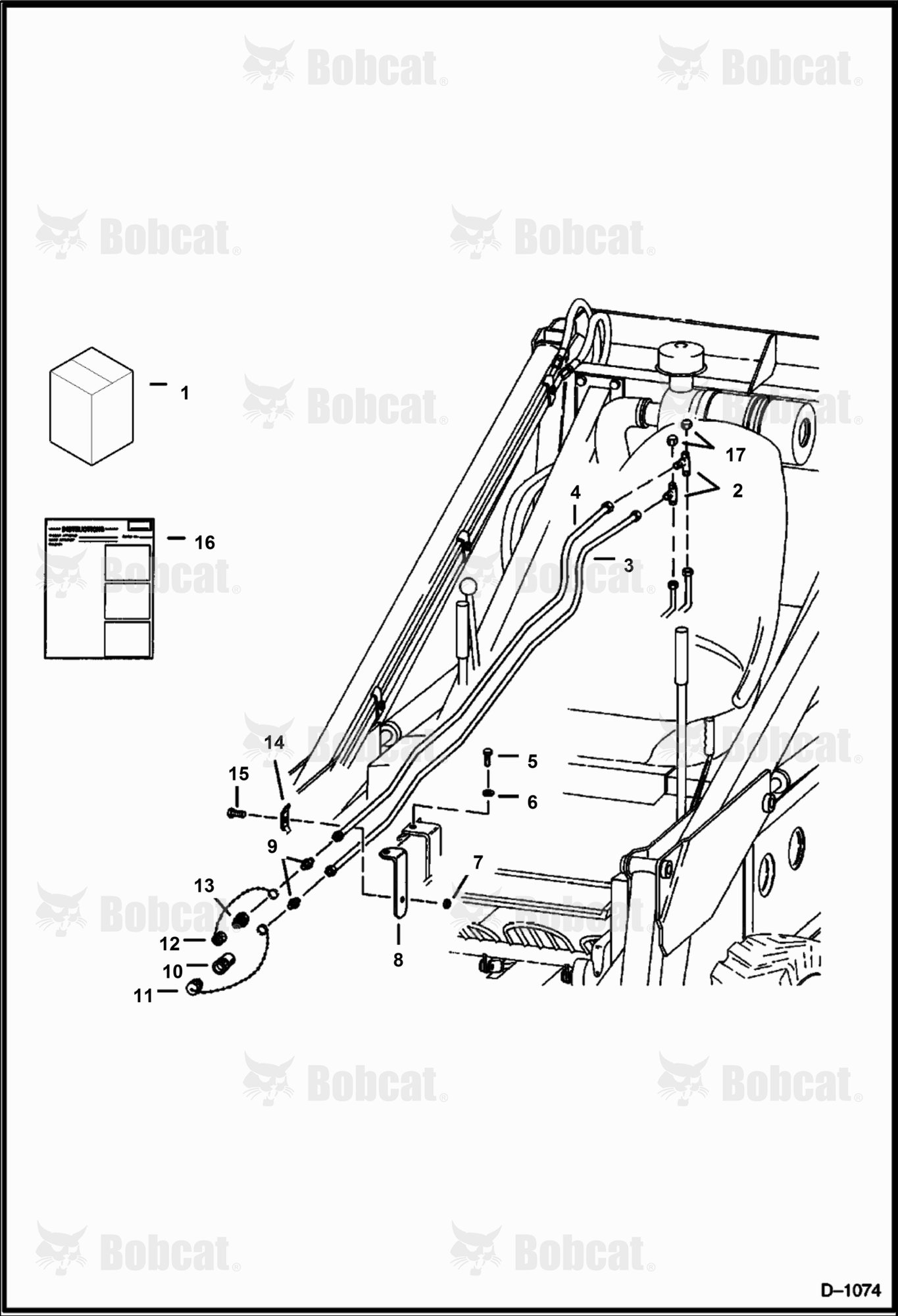Auxiliary Hydraulic Control Kit (Frame Mounted - One Unit Control)