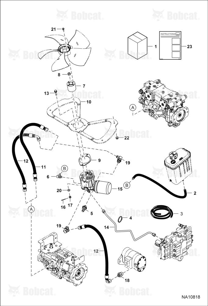 Cooling Fan Motor Kit