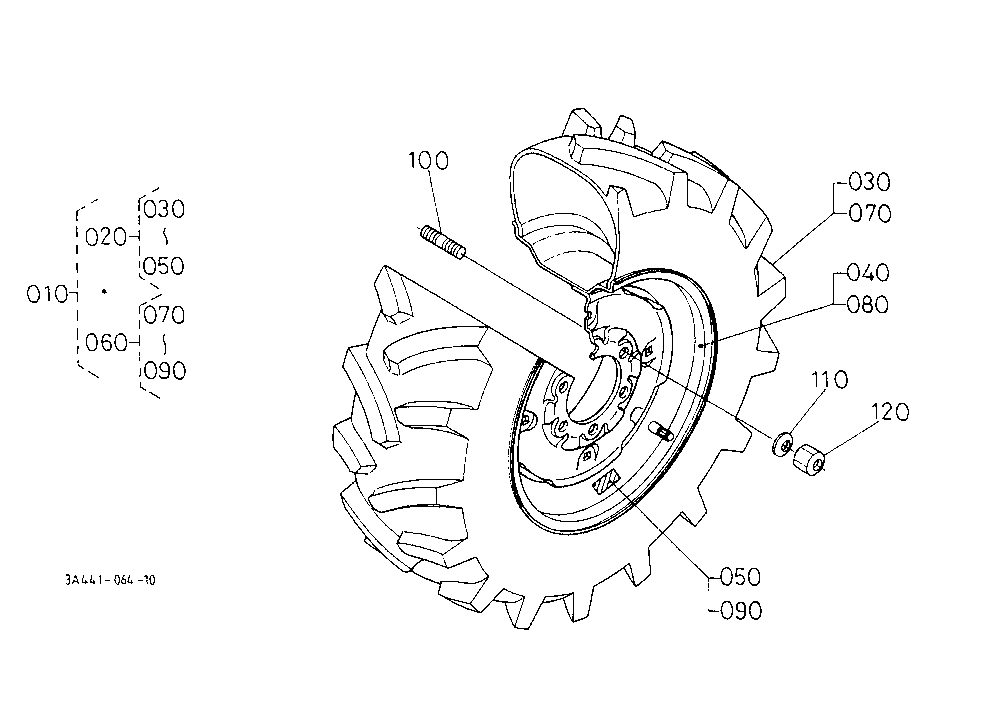 Front Wheel (8.0-16R1)