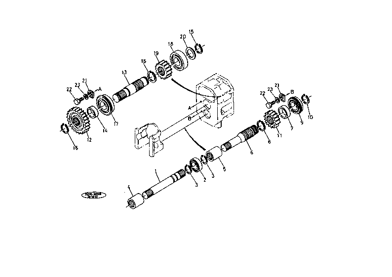 Pto Counter Shaft