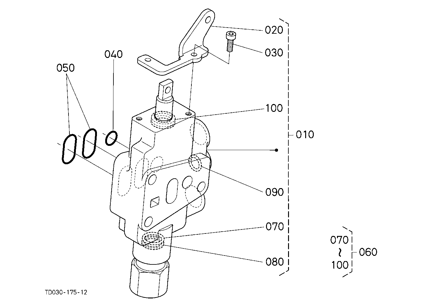 Auxiliary Control Valve (Floating) (W/G No.L8304)