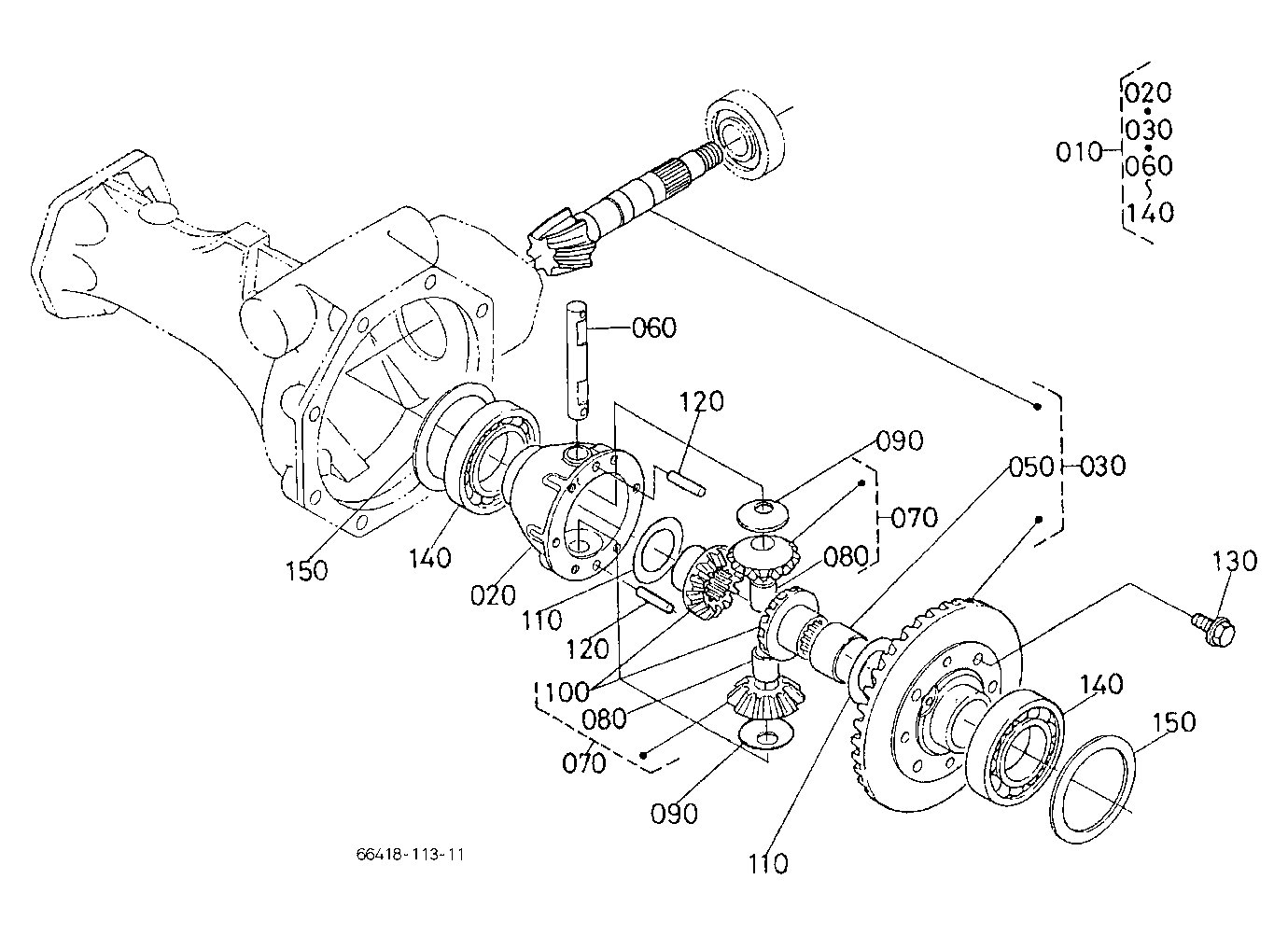 Front Differential [With Bi-Speed Turn]