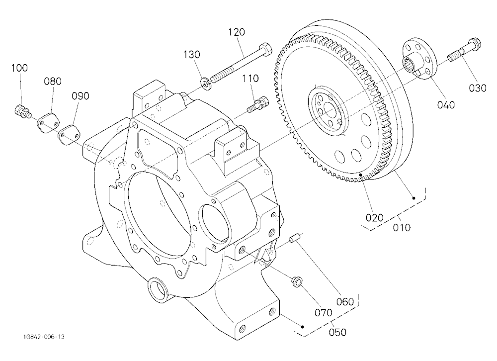 Flywheel [D1803-M-E2-Gst1]