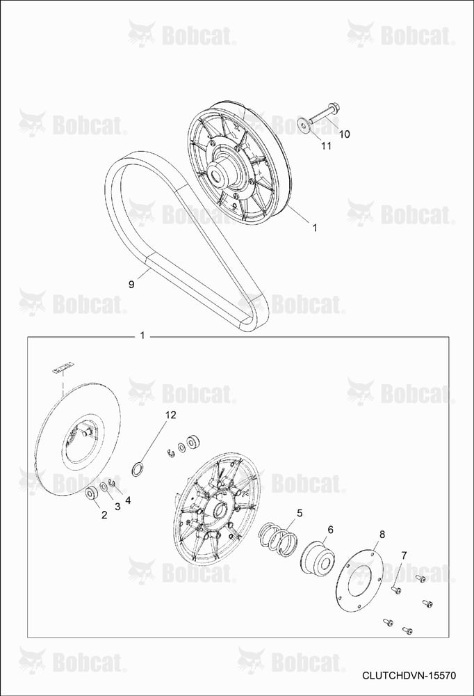 Drive TRAIN, Secondary Clutch
