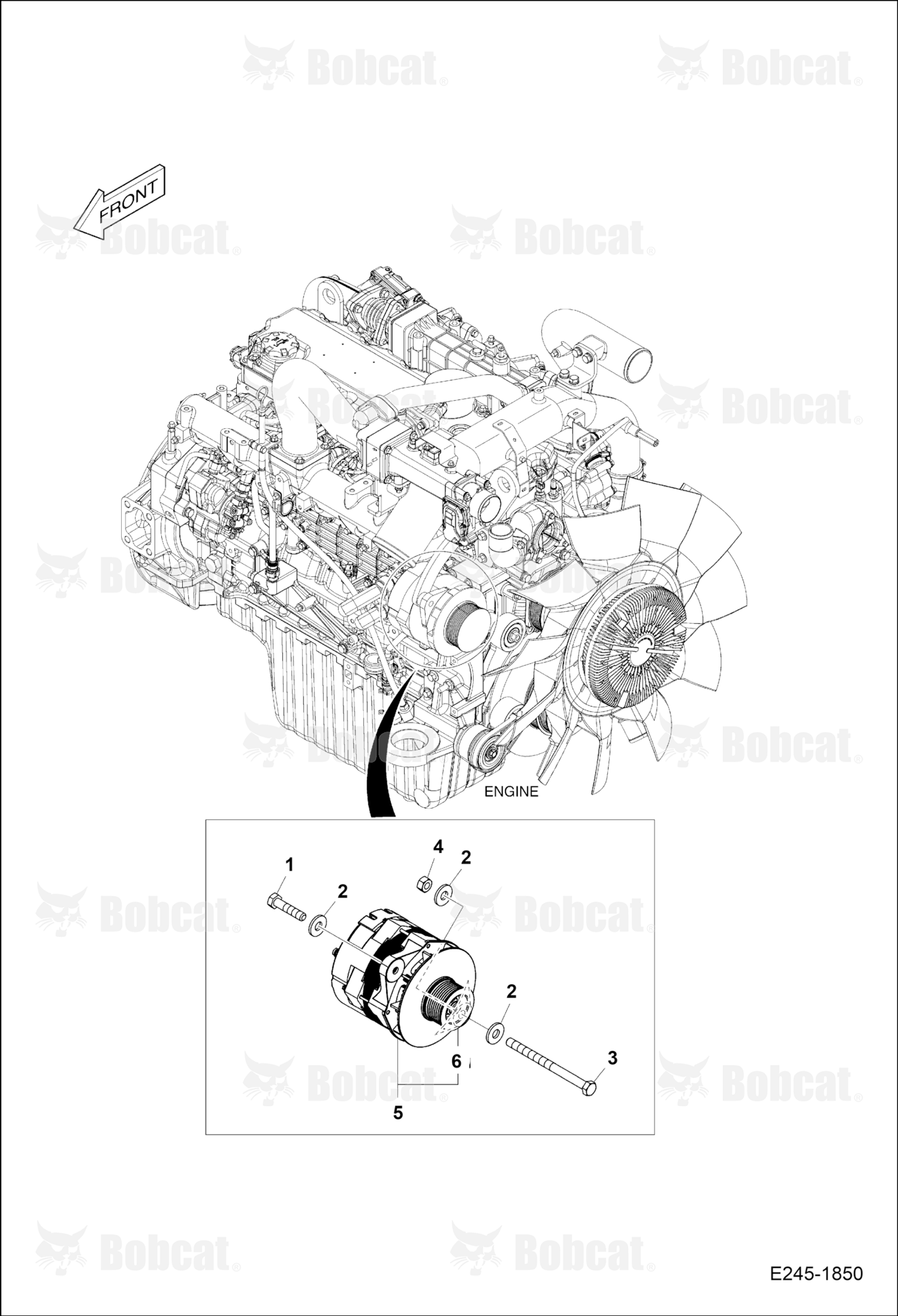 Alternator Mounting (Tier 4)